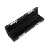 16-hole piccolo storage leather box, black leather to prevent bumps, piccolo box, wind instrument luggage, piccolo wooden box Specification image